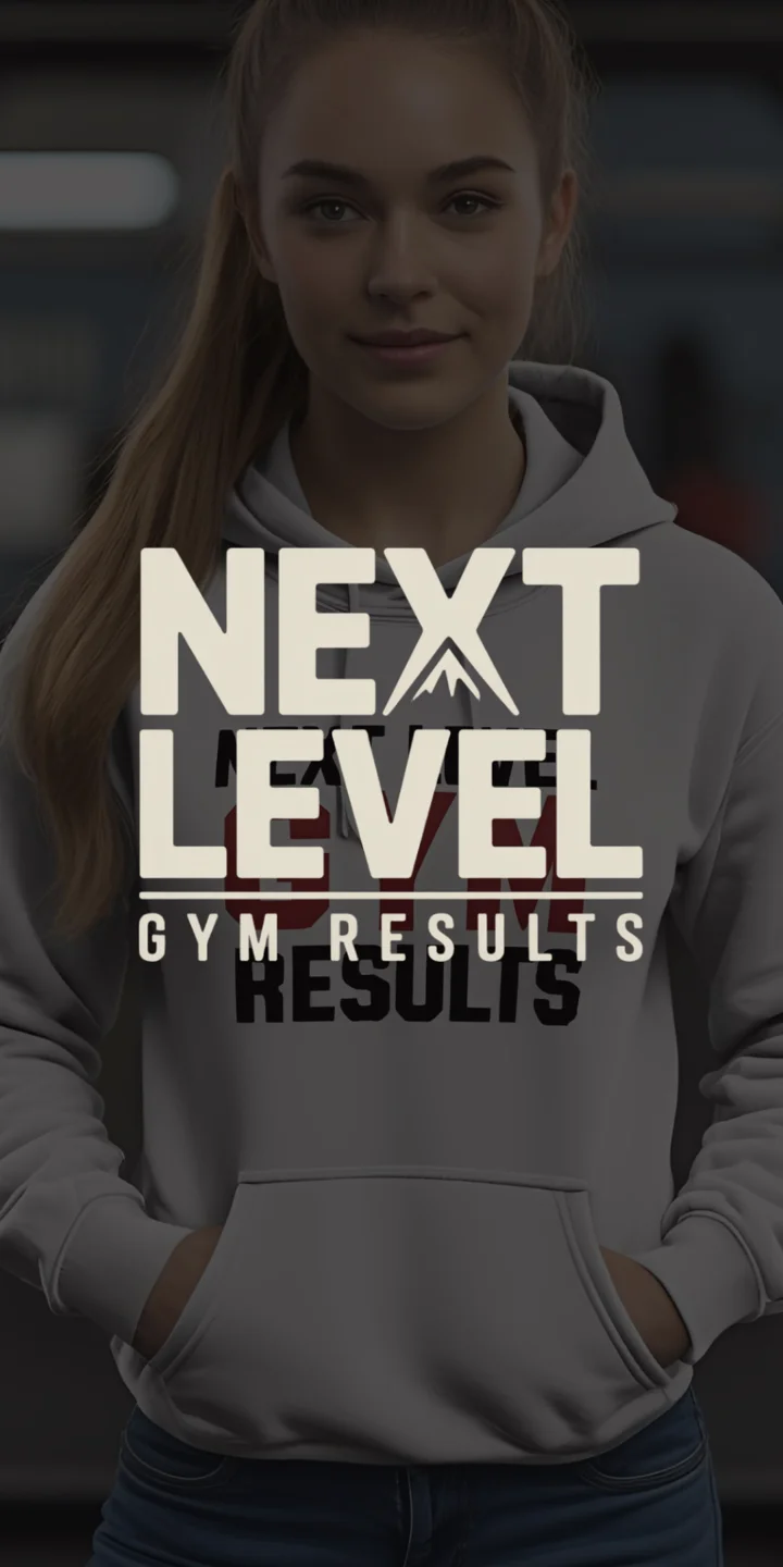 Next Level Gym Results app welcome screen